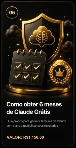 Como obter 6 meses de Claude Grátis